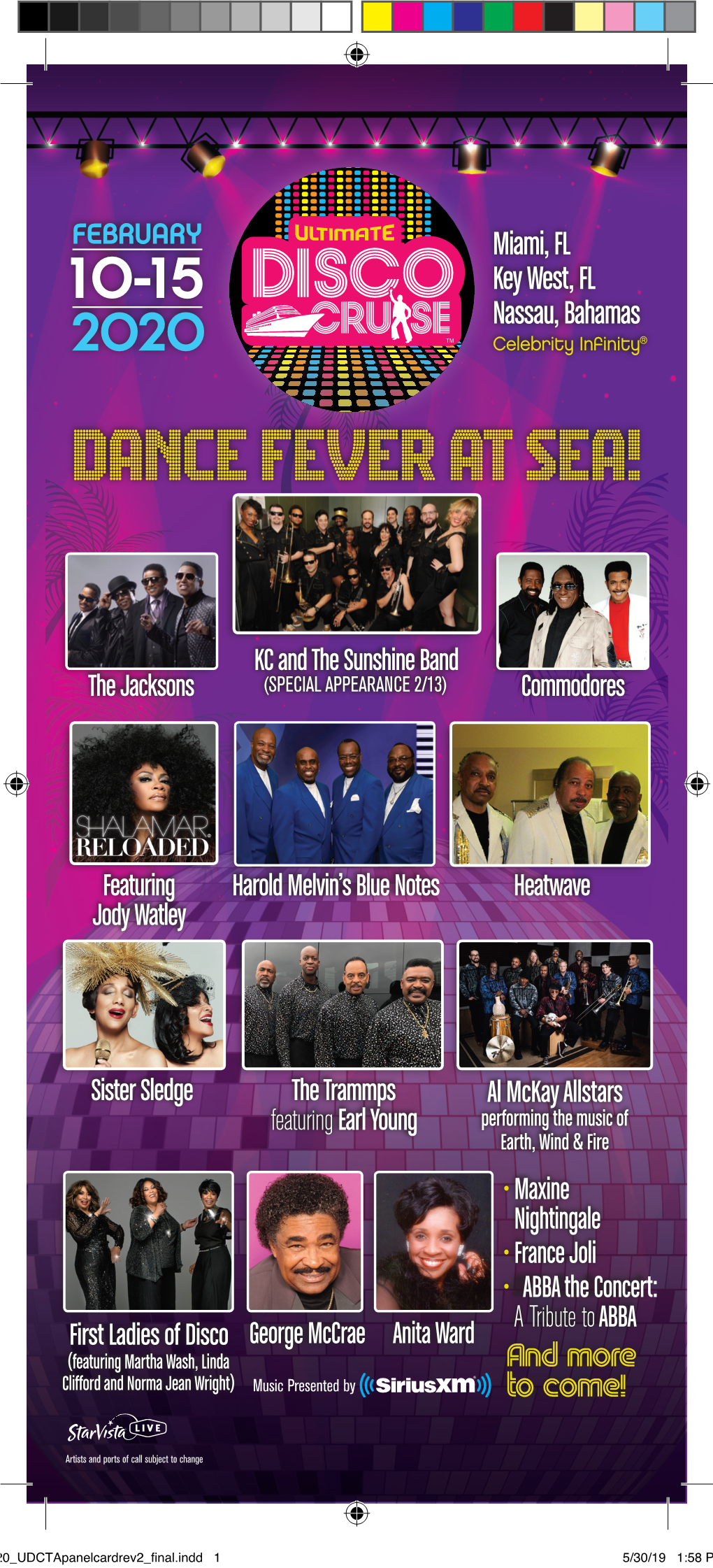 Dance Fever at Sea!