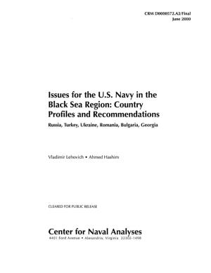 Issues for the US Navy in the Black Sea Region