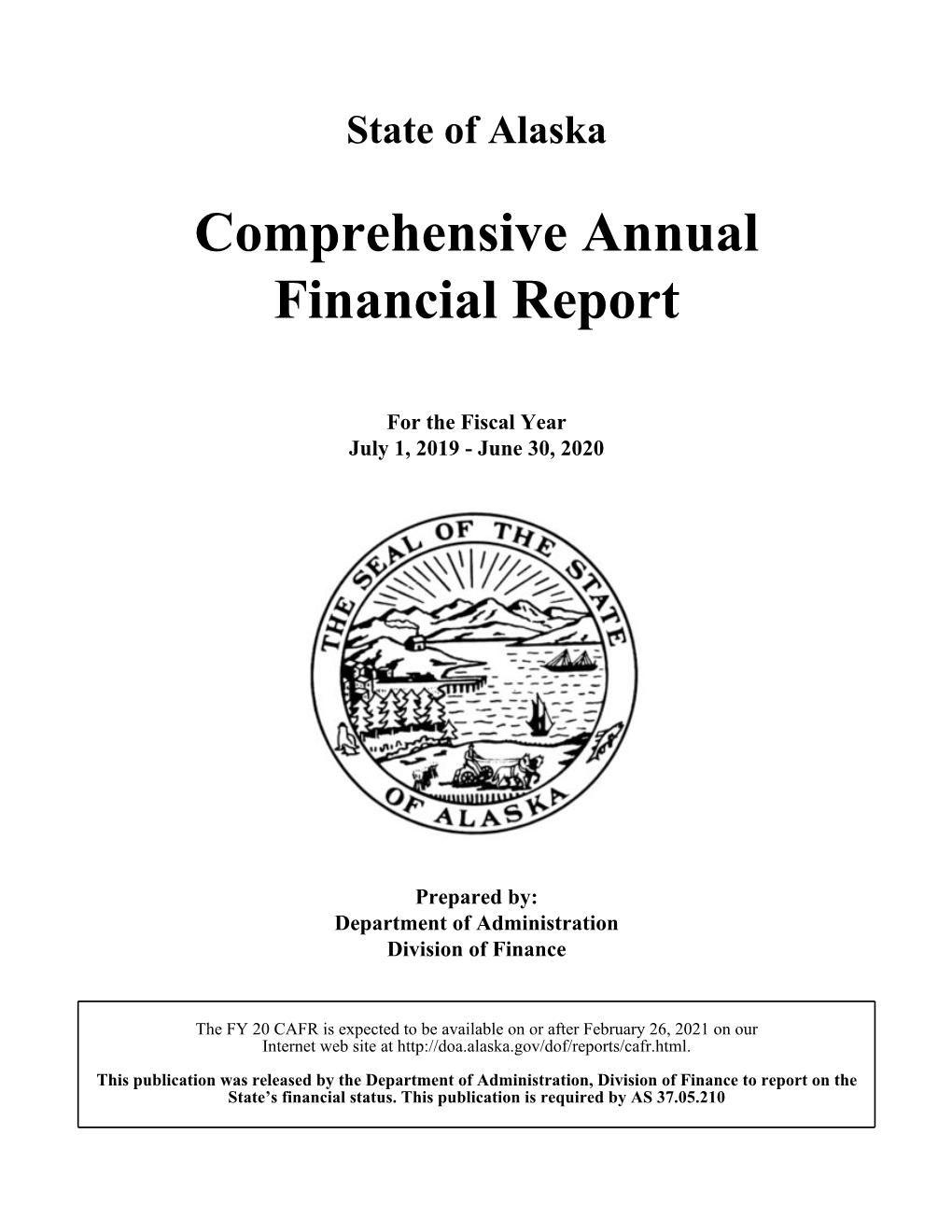 Comprehensive Annual Financial Report