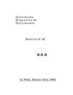 A\St Ronomia B Oletín N° 46 La Plata, Buenos Aires, 2003