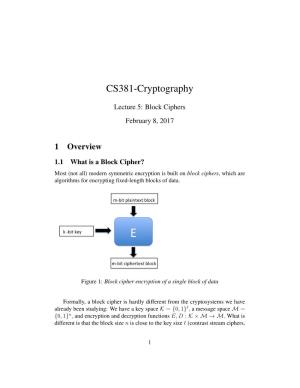 CS381-Cryptography