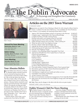 The Dublin Advocate