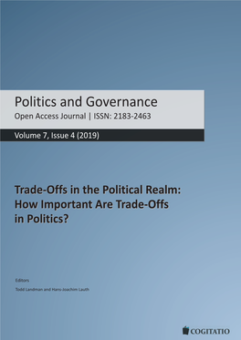 Political Trade-Offs: Democracy and Governance in a Changing World Todd Landman and Hans-Joachim Lauth 237–242