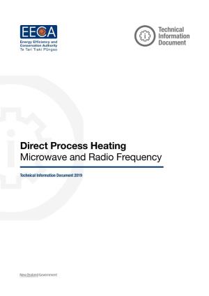 Direct Process Heating Microwave and Radio Frequency
