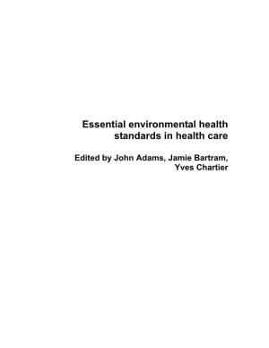 Essential Environmental Health Standards in Health Care