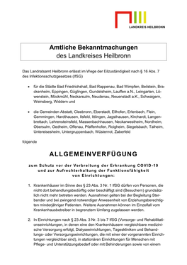 Coronavirus (SARS Cov 2) Nachgewiesen, Das Zur Erkrankung COVID-19 Führen Kann