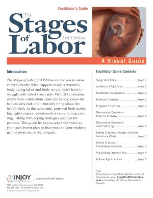 The Stages of Labor 3Rd Edition Facilitator's Guide with Handouts