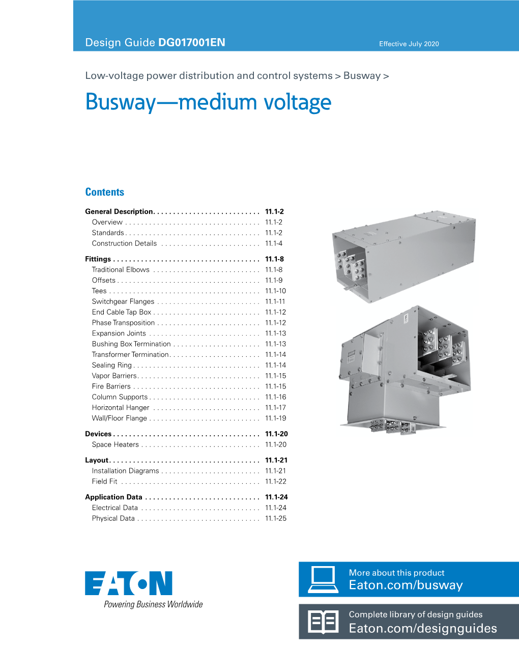 Non-Segregated Phase Bus Duct Design Guide