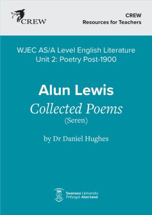 Alun Lewis Collected Poems (Seren)