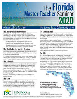 Master Teacher Seminar