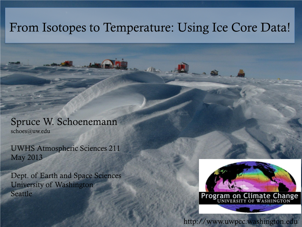 Insights from the WAIS-Divide Ice Core