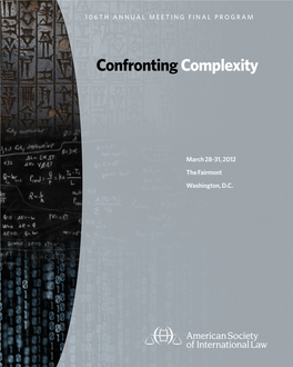 Confrontingcomplexity