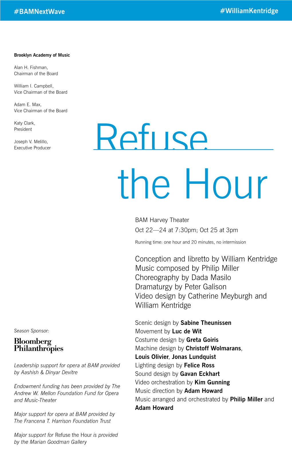 Refuse the Hour