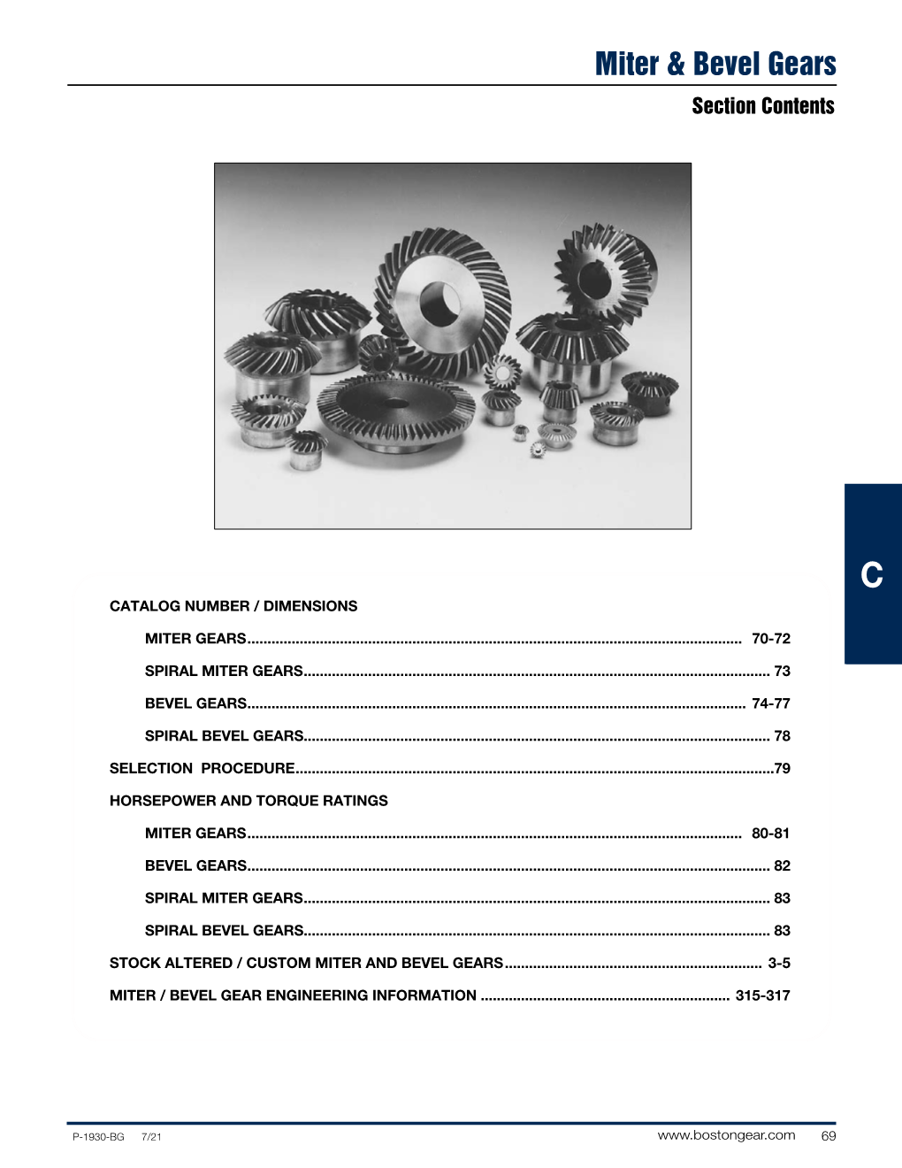 Miter & Bevel Gears