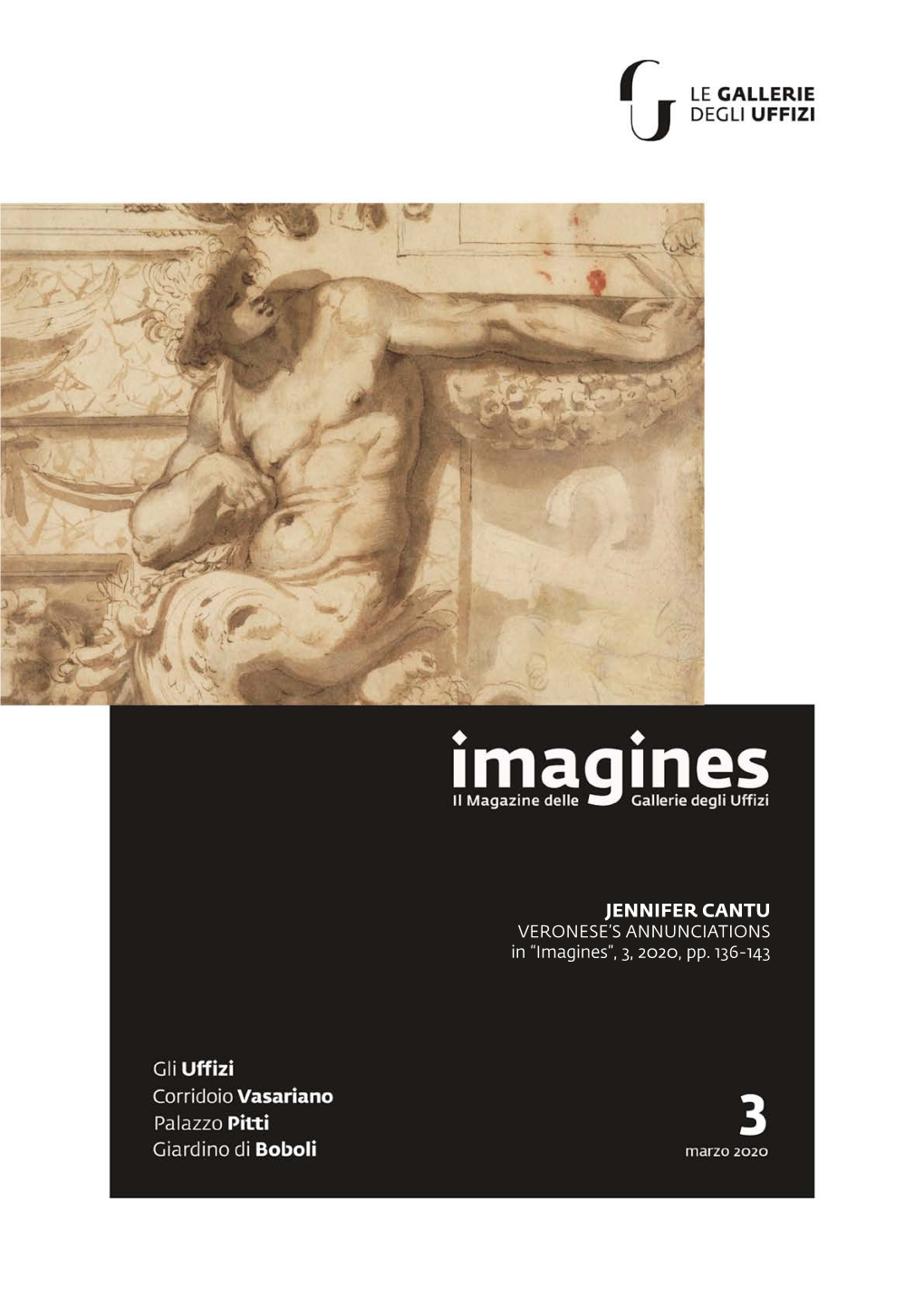 JENNIFER CANTU VERONESE’S ANNUNCIATIONS in “Imagines”, 3, 2020, Pp