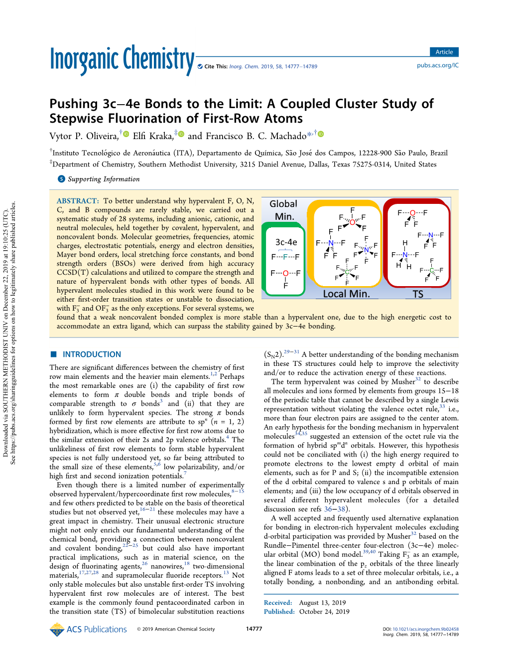 Pushing 3C–4E Bonds to the Limit: a Coupled Cluster Study of Stepwise