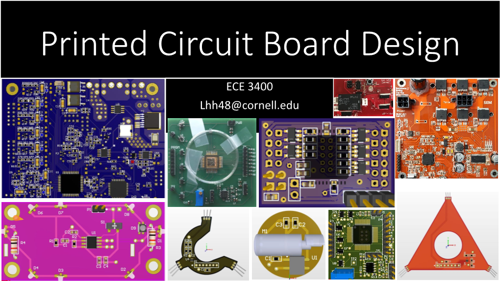 Printed Circuit Board Design