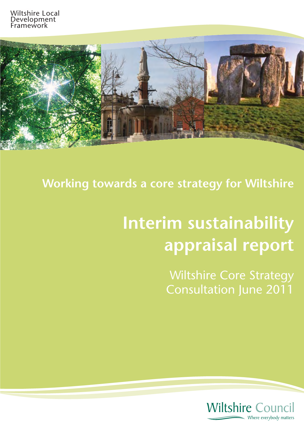 Wiltshire Core Strategy Consultation June 2011 Wiltshire Council