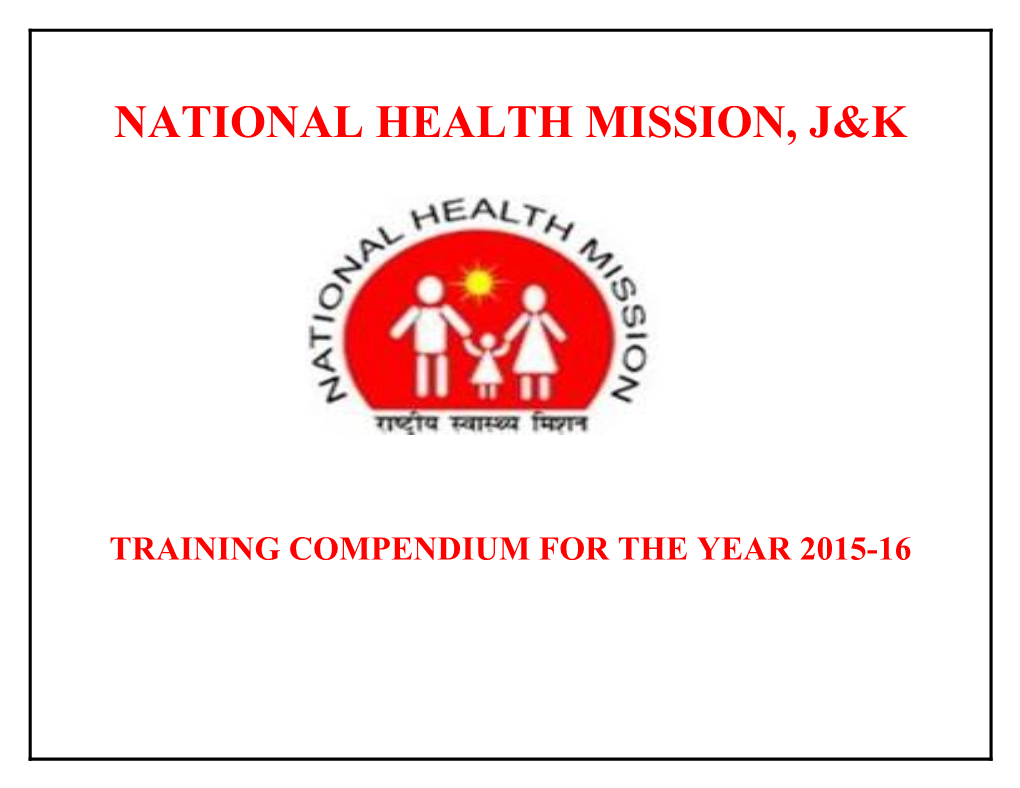National Health Mission, J&K