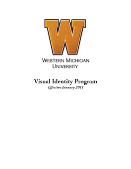Visual Identity Program Effective January 2011
