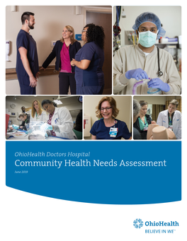Ohiohealth Doctors Hospital Community Health Needs Assessment June 2019 Ohiohealth Doctors Hospital
