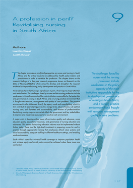 Revitalising Nursing in South Africa 9