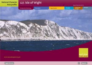 127. Isle of Wight Area Profile: Supporting Documents