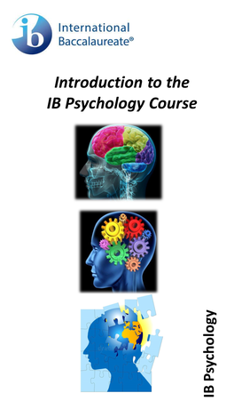 IB Psychology Course Psychologyib Introduction Tothe Introduction