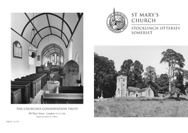 St Mary's Stocklinch Ottersey Guidebook
