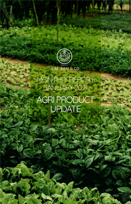 Agri Product Update Table of Content