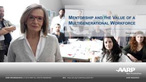 Mentorship and the Value of a Multigenerational Workforce