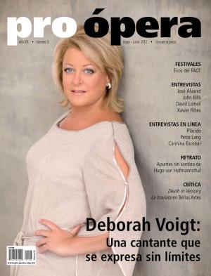 Deborah Voigt: Una Cantante Que