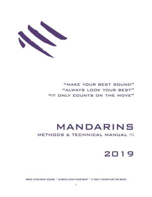 2019 Mandarins Brass Manual