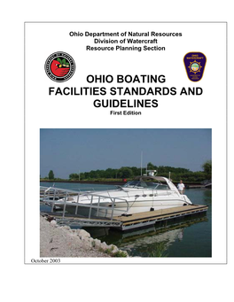 OHIO BOATING FACILITIES STANDARDS and GUIDELINES First Edition