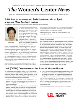 The Women's Center News