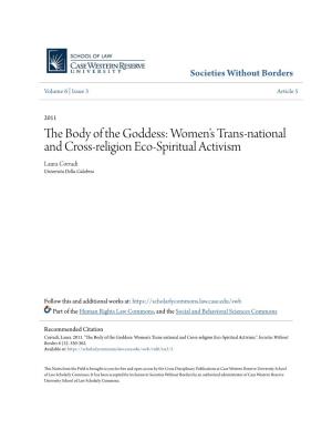 The Body of the Goddess: Women's Trans-National and Cross-Religion