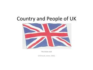 Country and People of UK