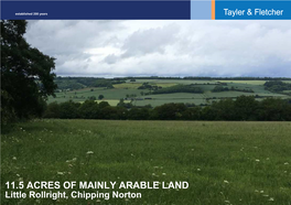 11.5 Acres of Mainly Arable Land