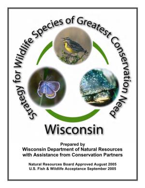 Wisconsin's Strategy for Wildlife Species of Greatest Conservation Need