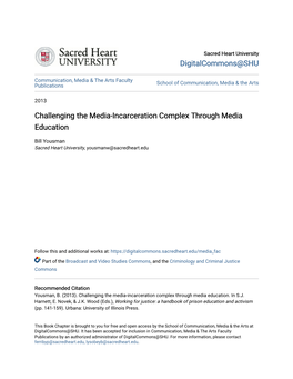 Challenging the Media-Incarceration Complex Through Media Education