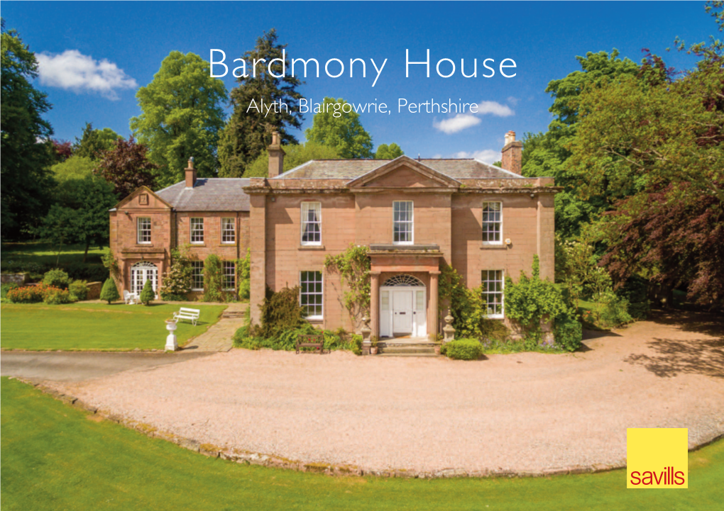 Bardmony House Alyth, Blairgowrie, Perthshire