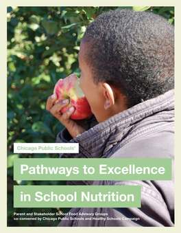 CPS Pathways to Excellence in School Nutrition