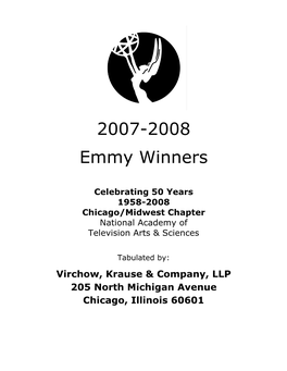 2007-2008 Emmy Winners