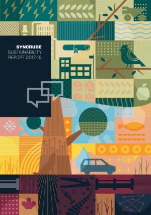 Syncrude Sustainability Report 2017-18