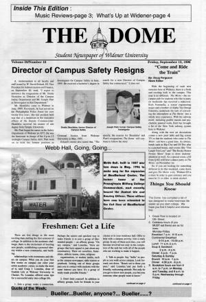 Director of Campus Safety Resigns