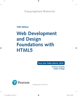 Professor Emerita Harper College 10Th Edition Web Development and Design Foundations