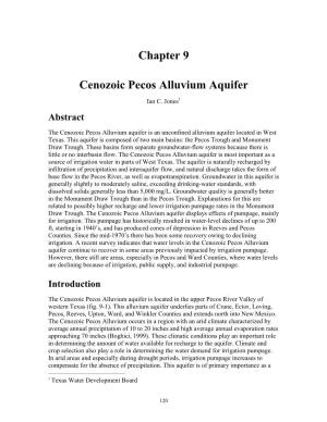 Chapter 9 Cenozoic Pecos Alluvium Aquifer