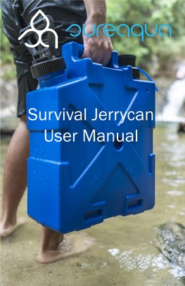 Survival Jerrycan User Manual