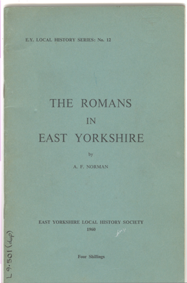 The Romans in East Yorkshire