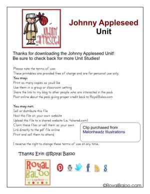 Johnny Appleseed Unit